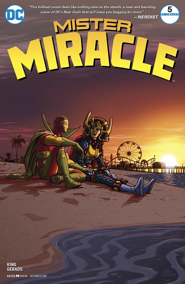 Mister Miracle #5  cover
