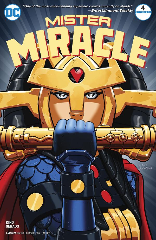 Mister Miracle #4  cover