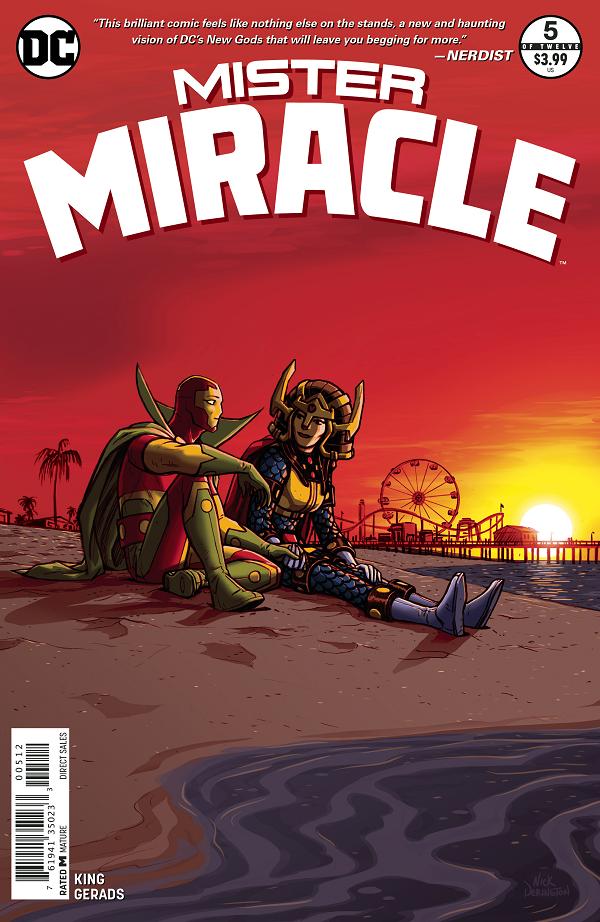 Mister Miracle #5  cover
