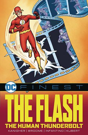 Dc Finest The Flash The Human Thunderbolt cover