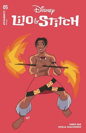 Lilo & Stitch #5 CVR D ROUSSEAU COLOR BLEED cover