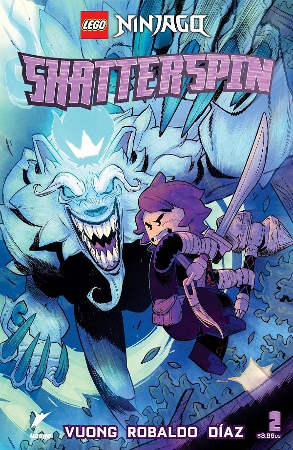 Lego Ninjago Shatterspin #2 CVR B ROBALDO & DIAZ cover
