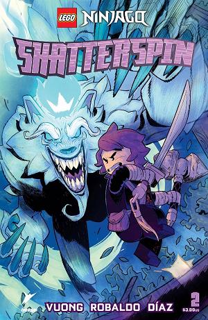 Lego Ninjago Shatterspin #2 CVR B ROBALDO & DIAZ cover