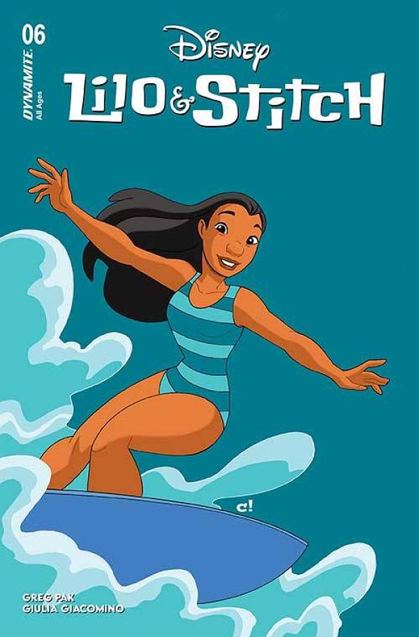 Lilo & Stitch #6 variant cover by Craig Rousseau