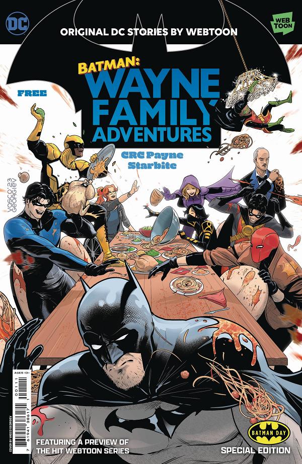 Batman Day 24 Bndl 25 Batman Wayne Family Adv #1 cover