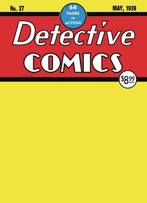 Batman Day 24 Detective Comics #27 CVR B BLANK cover