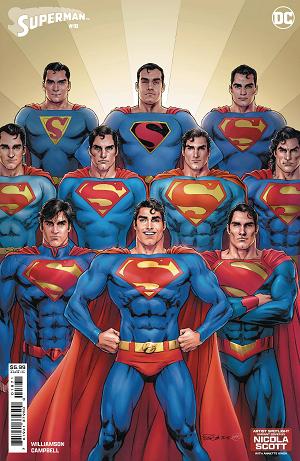 Superman #18 CVR E NICOLA SCOTT ARTIST SPOTLIGHT CSV AP cover