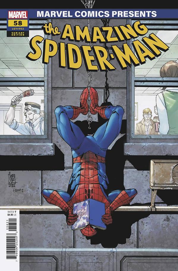Amazing Spider-Man #58 variant cover by Giuseppe Camuncoli