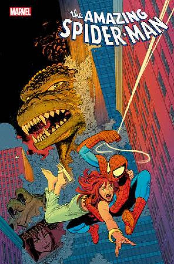 Amazing Spider-Man #58 variant cover by Leonardo Romero