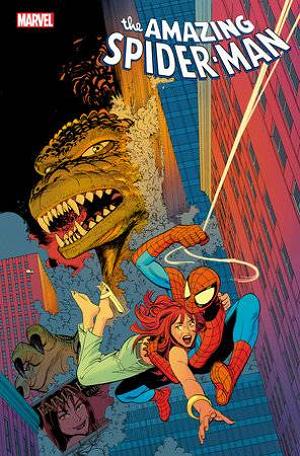 Amazing Spider-Man #58 LEO ROMERO GODZILLA cover