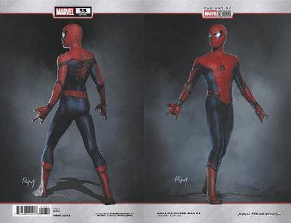 Amazing Spider-Man #58 variant cover by Ryan Meinerding
