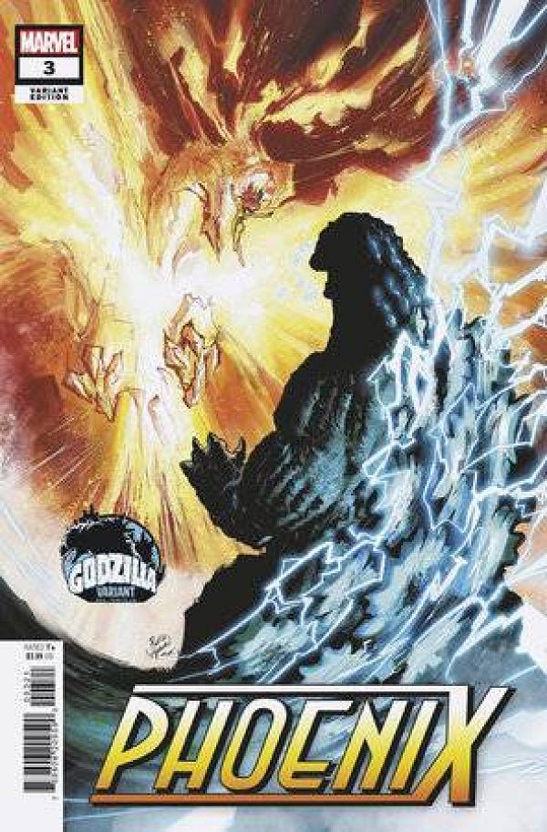 Phoenix #3 RICKIE YAGAWA GODZILLA cover