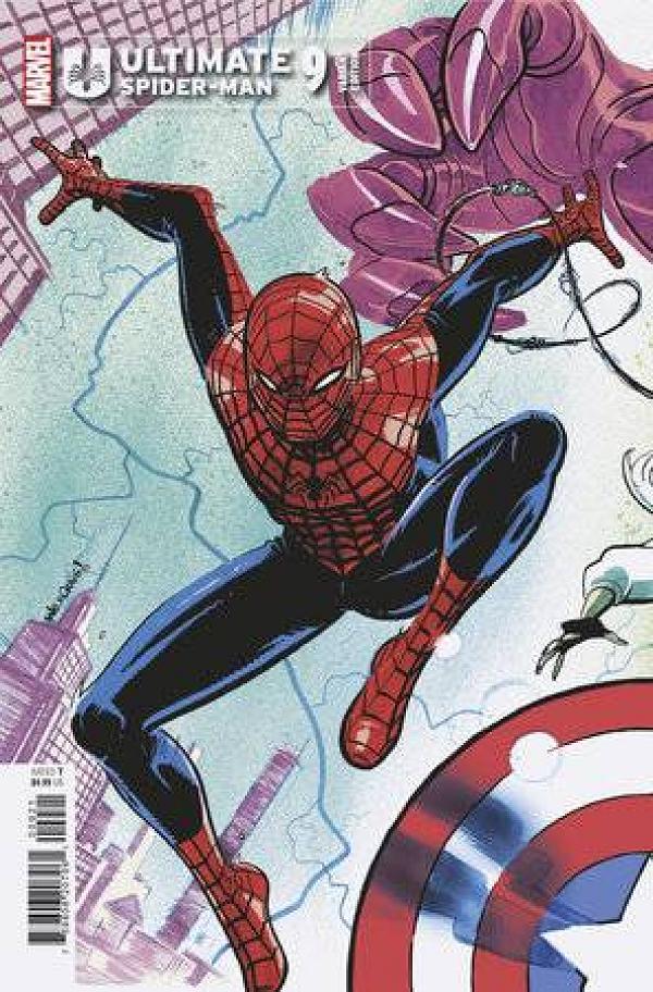 Ultimate Spider-Man #9 variant cover by Wes Craig