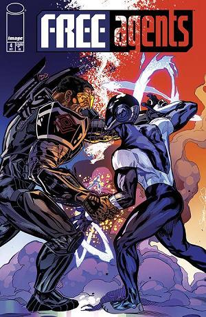 Free Agents #4 CVR A MOONEY cover