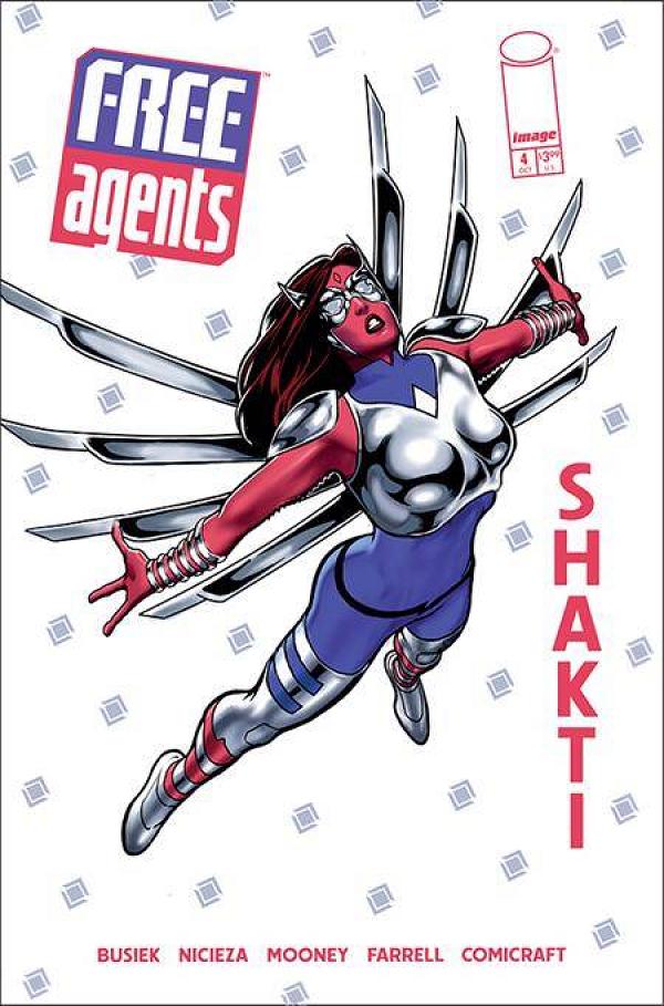 Free Agents #4 CVR B MAGUIRE cover