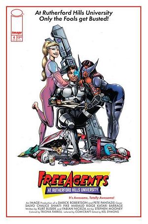 Free Agents #4 CVR C ROBERTSON cover