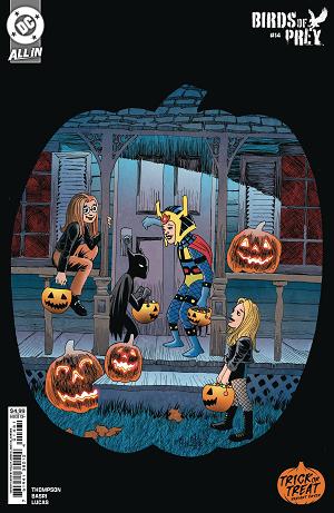 Birds Of Prey #14 CVR D KELLEY JONES TRICK OR TREAT CSV cover