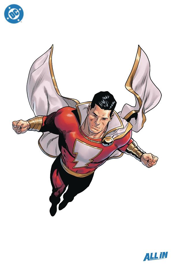Shazam #16 CVR D CVR D DANIEL SAMPERE ALL IN FOIL cover