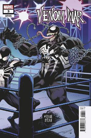 Venom War #3 (OF 5) MARK BAGLEY TEAM DYLAN cover