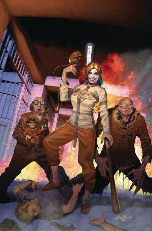 Suicide Squad Kill Arkham Asylum #3 CVR B OLIVETTI cover
