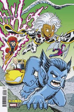 X-Men #8 CHRIS GIARRUSSO CROSSOVER CONNECT cover
