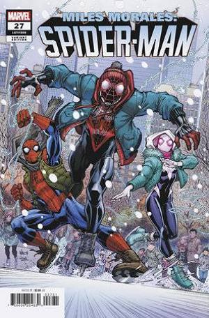 Miles Morales: Spider-Man #27 TODD NAUCK WINTER HOLIDAY cover