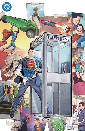 Action Comics #1075 CVR F CVR F CLAYTON HENRY FOIL cover