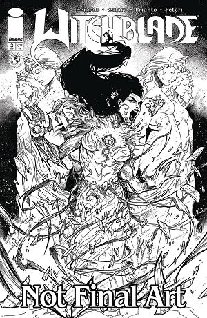 Witchblade #3 CVR A CAFARO & PRIANTO cover