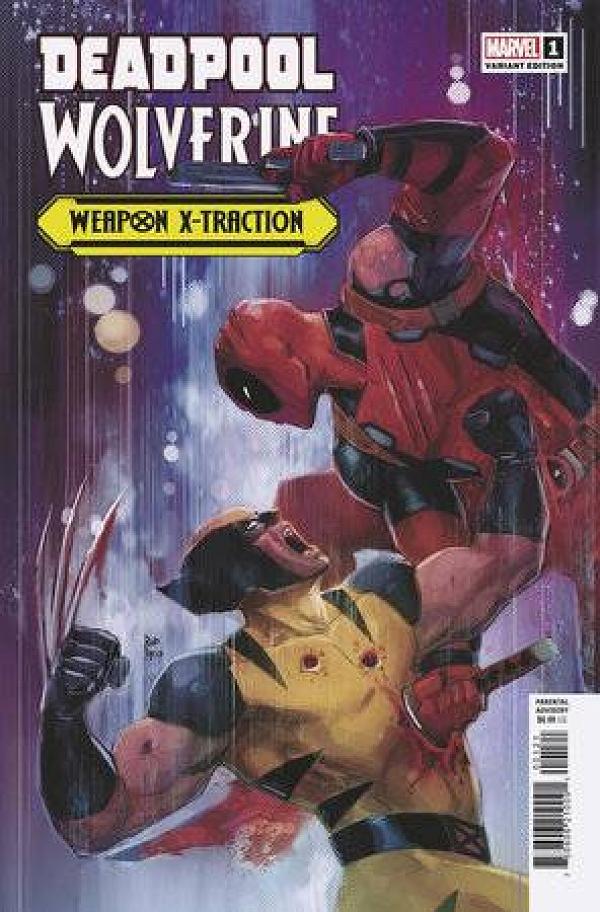 Deadpool Wolverine Weapon X-Traction #1 ROD REIS cover