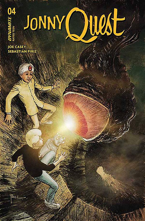 Jonny Quest #4 variant cover by Richard Pace