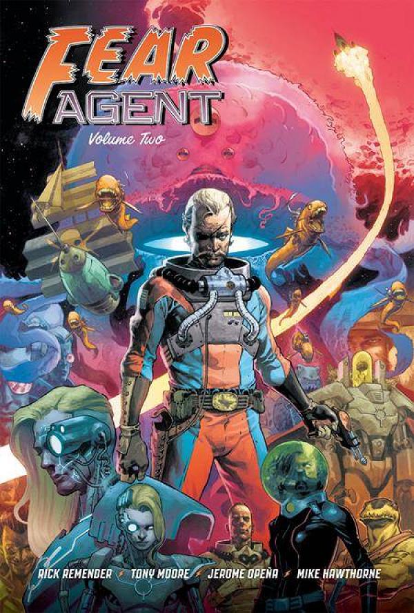 Fear Agent 20Th Annv Dlx Ed Hc Vol 02 Cvr A Moore variant cover by Jerome Opena