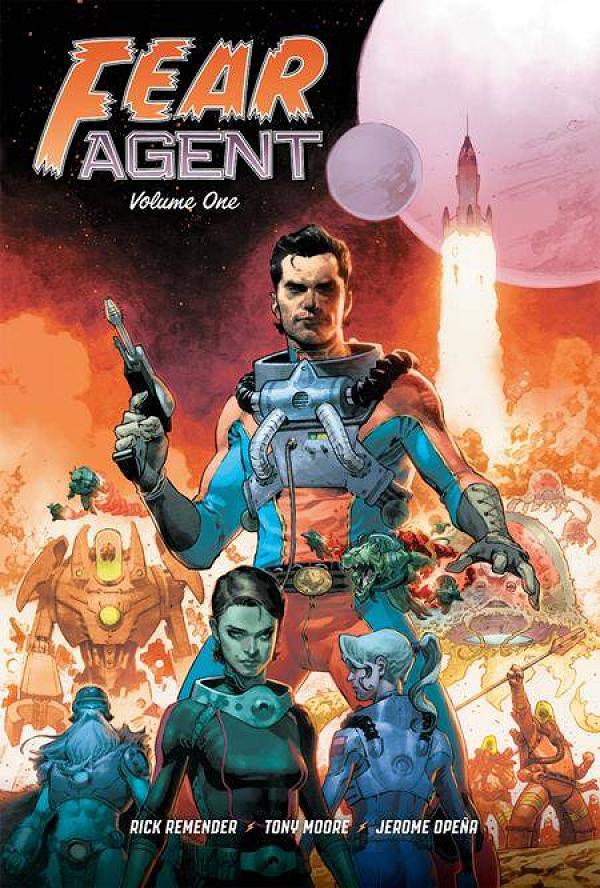 Fear Agent 20Th Annv Dlx Ed Hc Vol 01 Cvr A Moore variant cover by Tony Moore