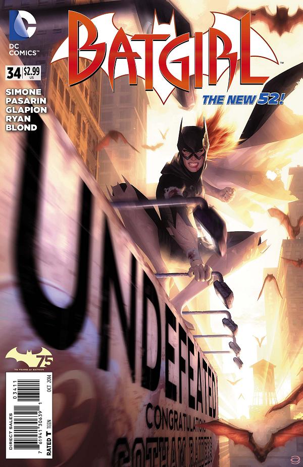 Batgirl #34 cover