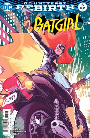 Batgirl #5  cover