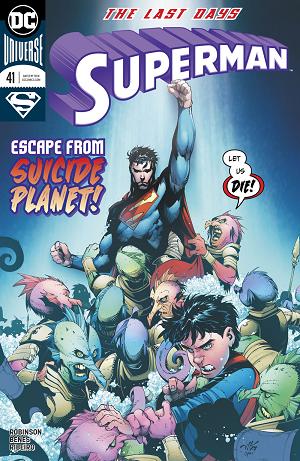 Superman #41  cover