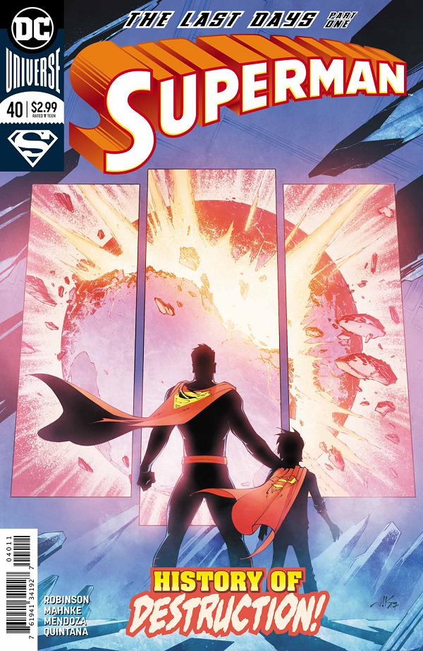 Superman #40  cover