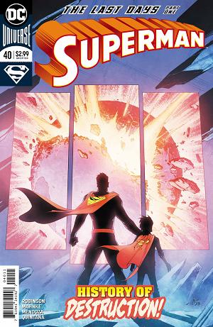 Superman #40  cover