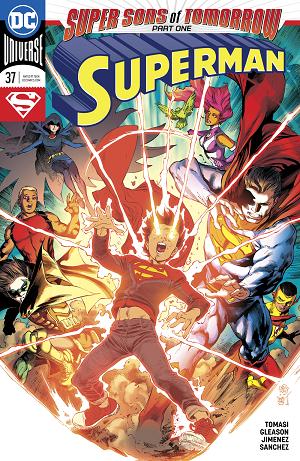 Superman #37  cover