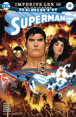 Superman #33  cover