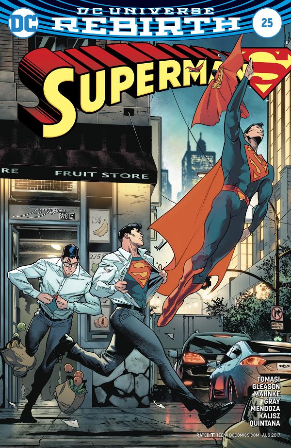 Superman #25  cover