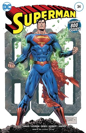 Superman #34  cover