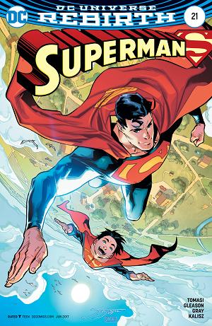 Superman #21  cover