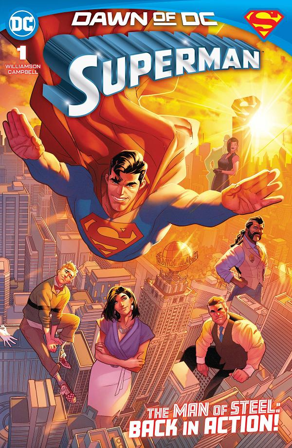 Superman #1 CVR A JAMAL CAMPBELL cover