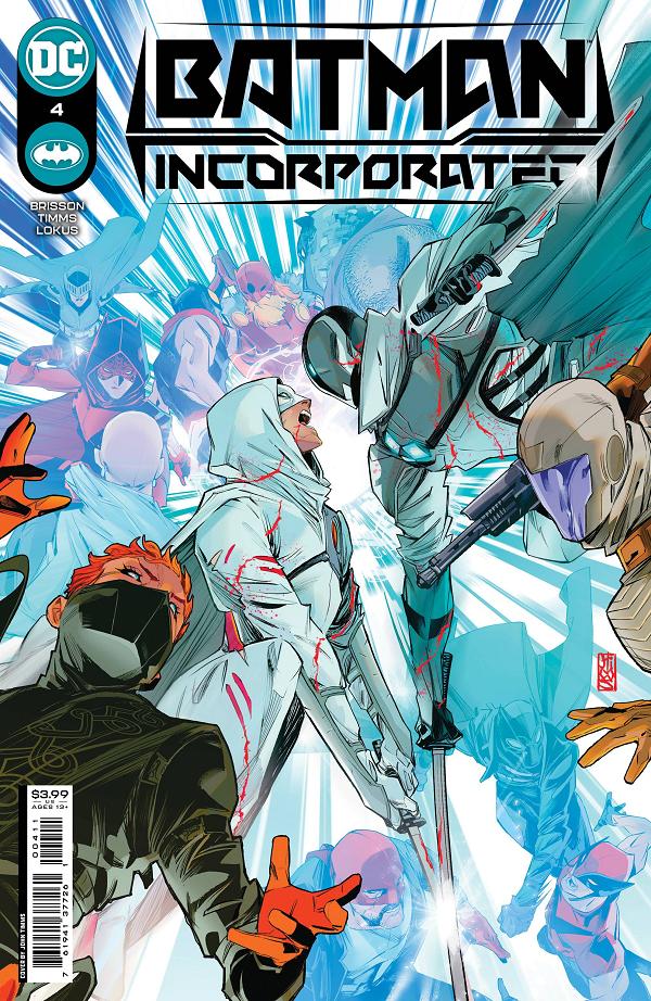 Batman Incorporated #4 CVR A JOHN TIMMS cover