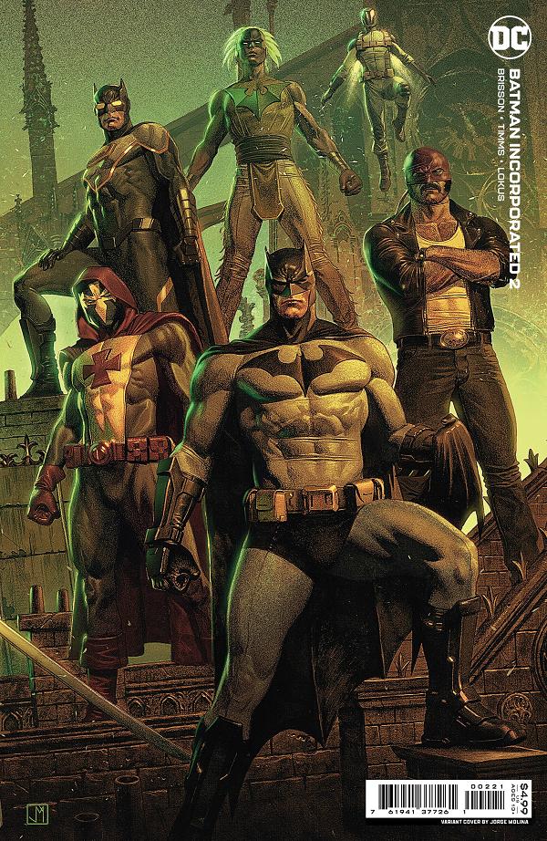 Batman Incorporated #2 CVR B MOLINA cover