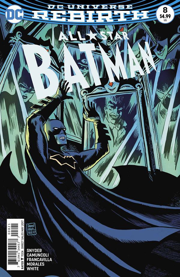 All Star Batman #8 FRANCAVILLA cover