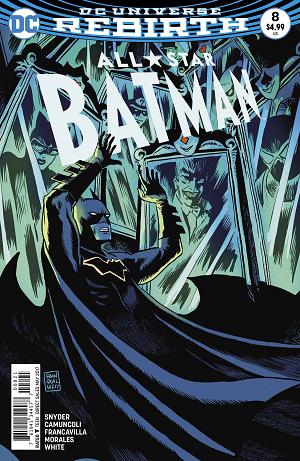 All Star Batman #8 FRANCAVILLA cover