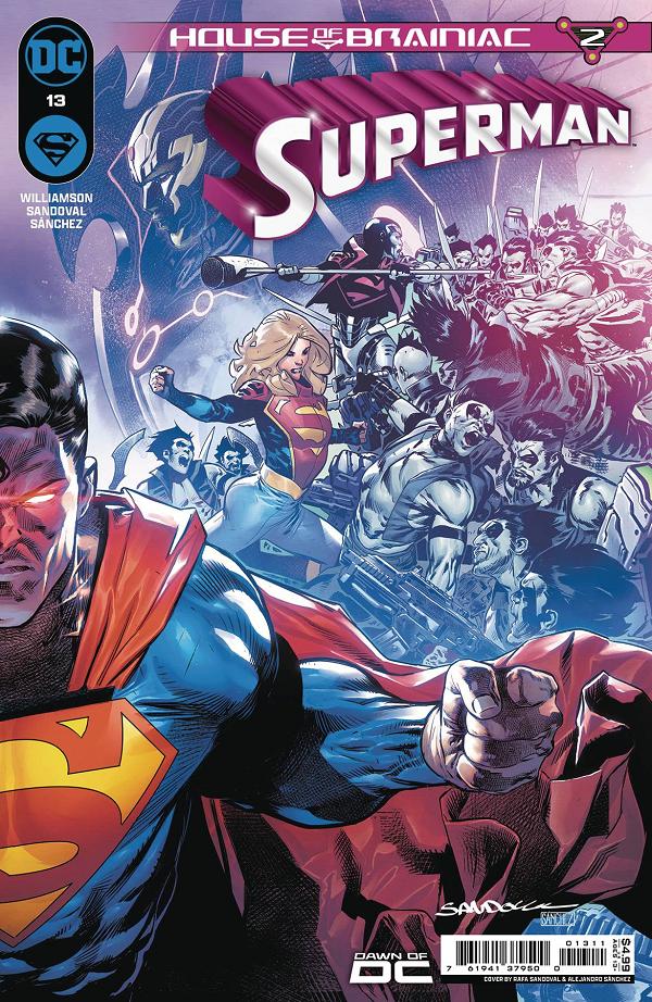Superman #13 CVR A RAFA SANDOVAL CONNECTING HOB cover