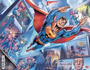 Superman #12 CVR D DAN JURGENS & NORM RAPMUND WRAPAROUND CSV cover
