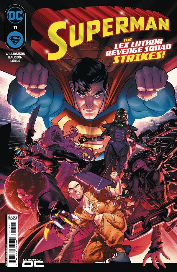 Superman #11 CVR A JAMAL CAMPBELL cover